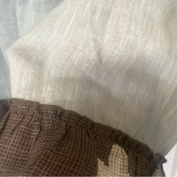 Knee length 100% linen dress - Picture 6 of 11